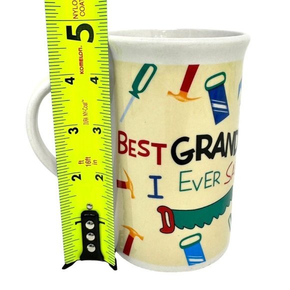 Novelty Coffee Mug Cup Best GrandPa I Ever Saw Unbranded 5 Inch by 3 inch - Picture 8 of 8